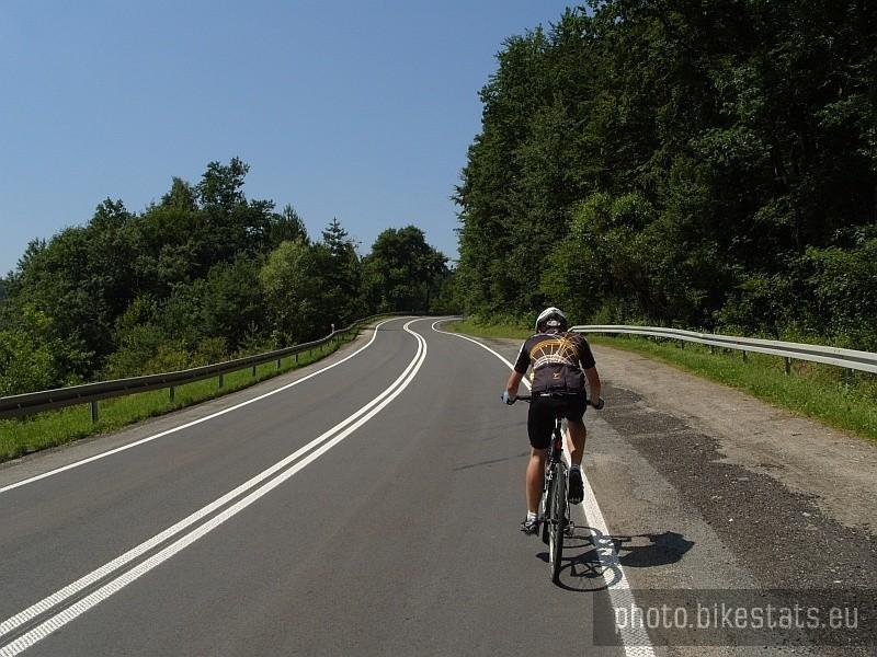 Podjazd na Ropską GóręR