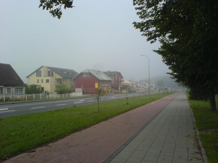 Mgła w Starogardzie