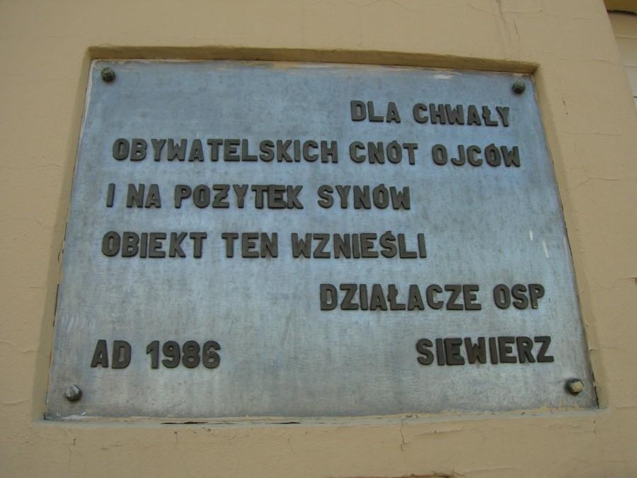 tablica pamiątkowa