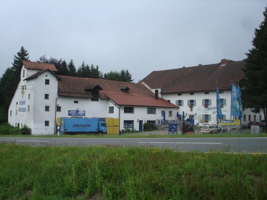 Browar Aldersbacher - jeden z licznych lokalnych bawarskich browarów