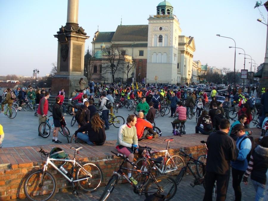 Masa Krytyczna w Warszawie 2007