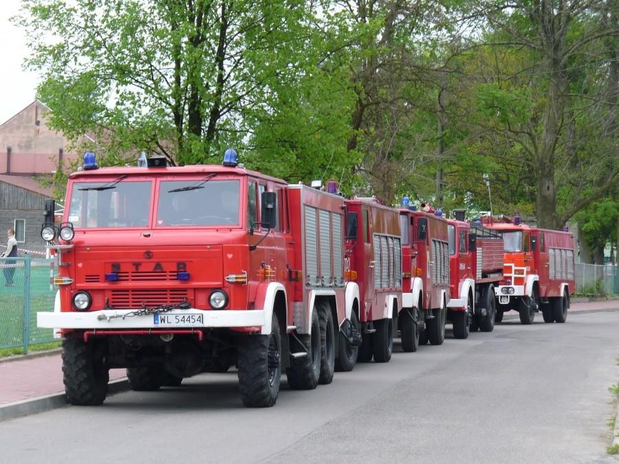 Wozy strażackie. Który za dzieciaka nie chciał takim pojeździć??