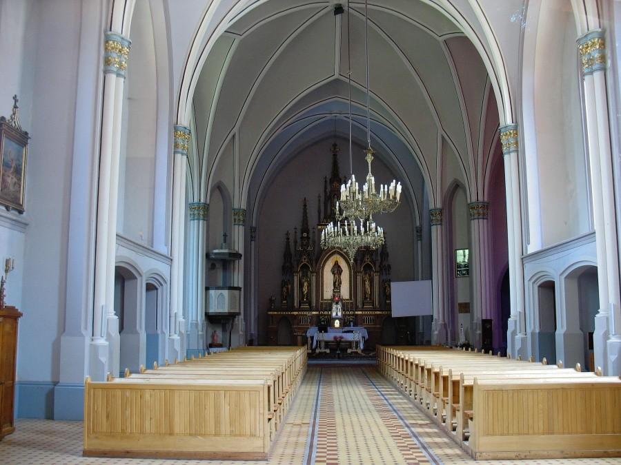 Kamieńczyk - wnętrze kościoła