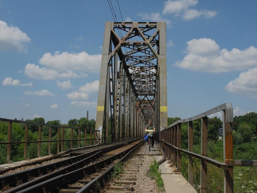 Rybienko - most kolejowy