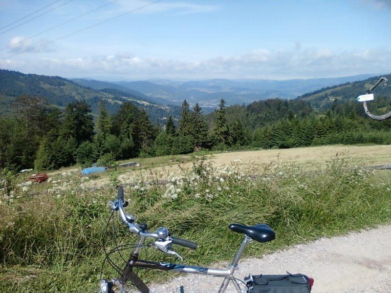 Widok w stronę Milówki