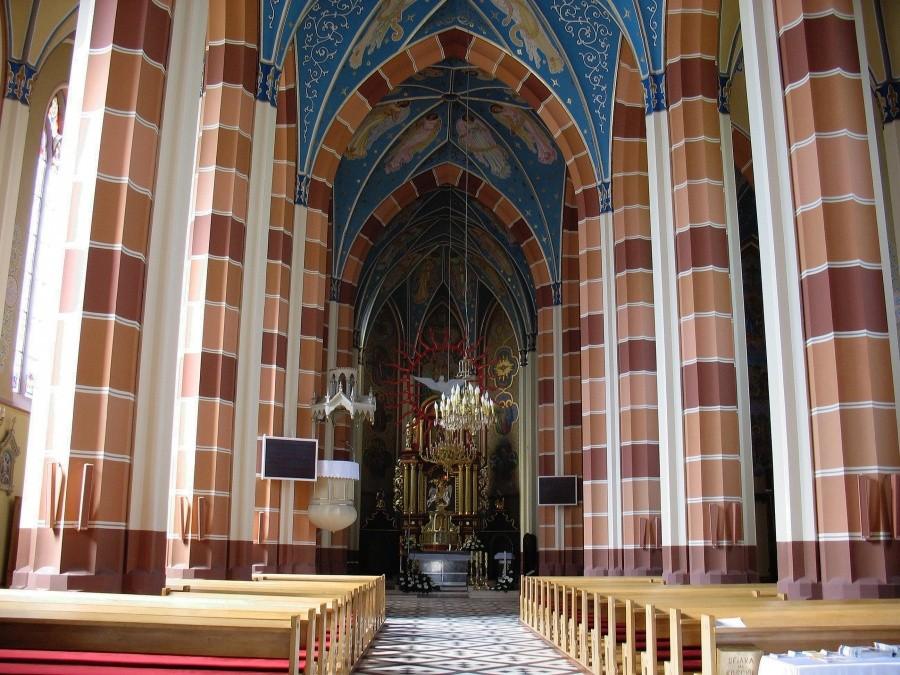 Długosiodło - wnętrze kościoła