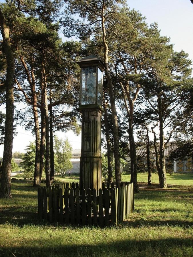 Barcice - kapliczka słupowa
