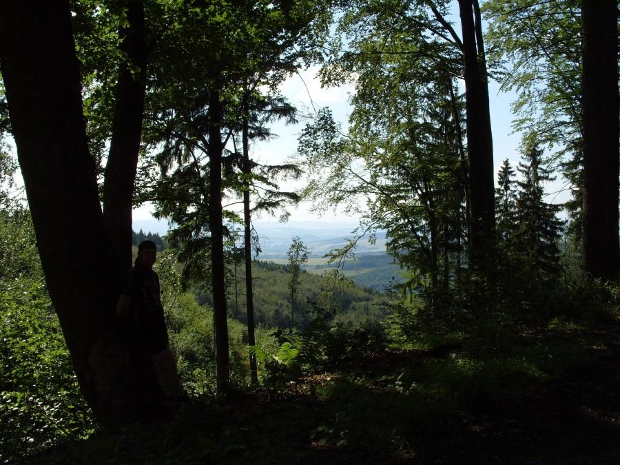 Widok z Trzech Granic.