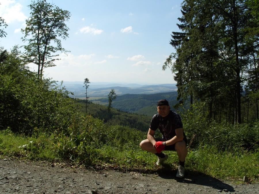 Tak samo widok z Jedlaka.