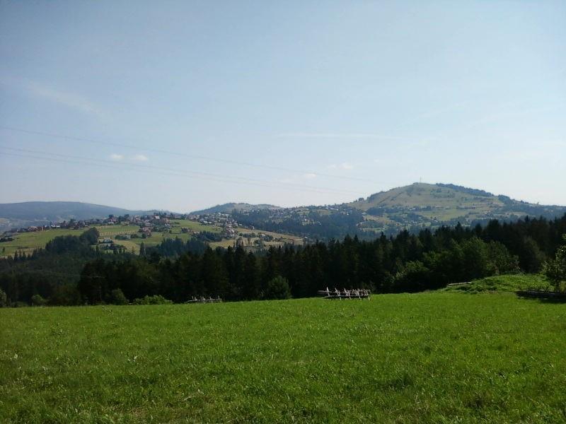 Widok z zielonego szlaku