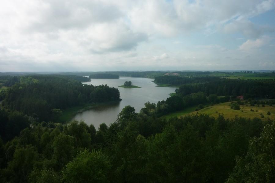 Stare Juchy -widok z wieży