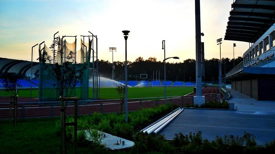 Polewajki na stadionie