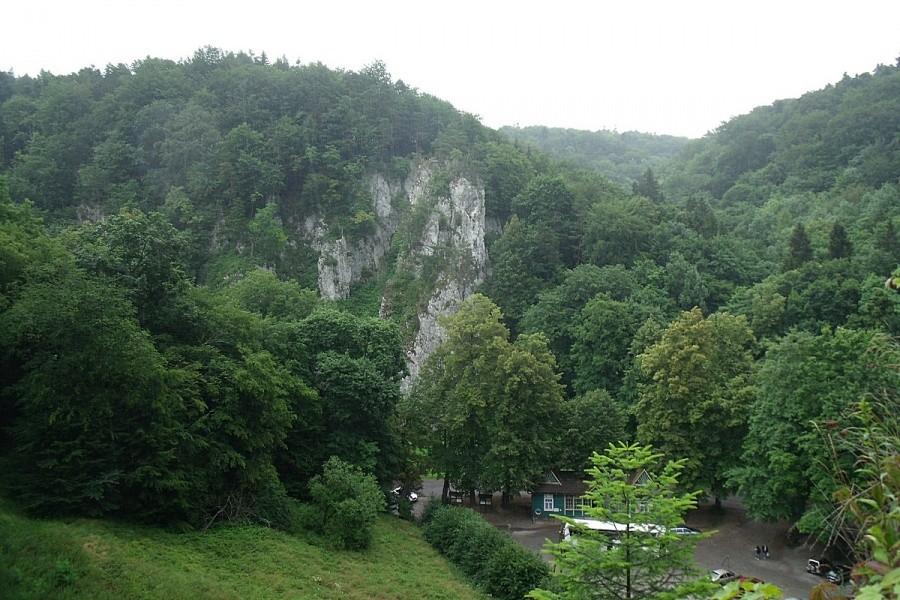 Widok na parking