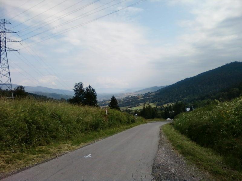 Zjazd z przełeczy Kotelnica