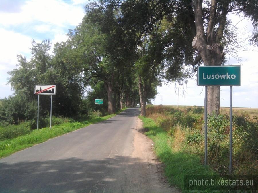 Droga Lusowo - Lusówko