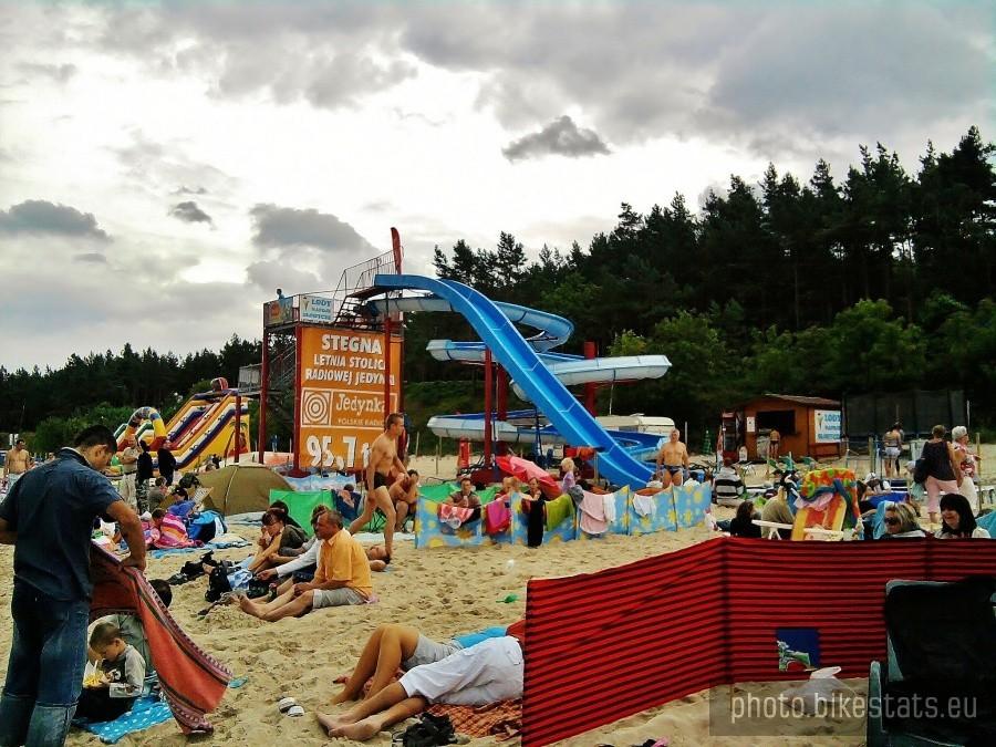 Plaża w Stegnie.