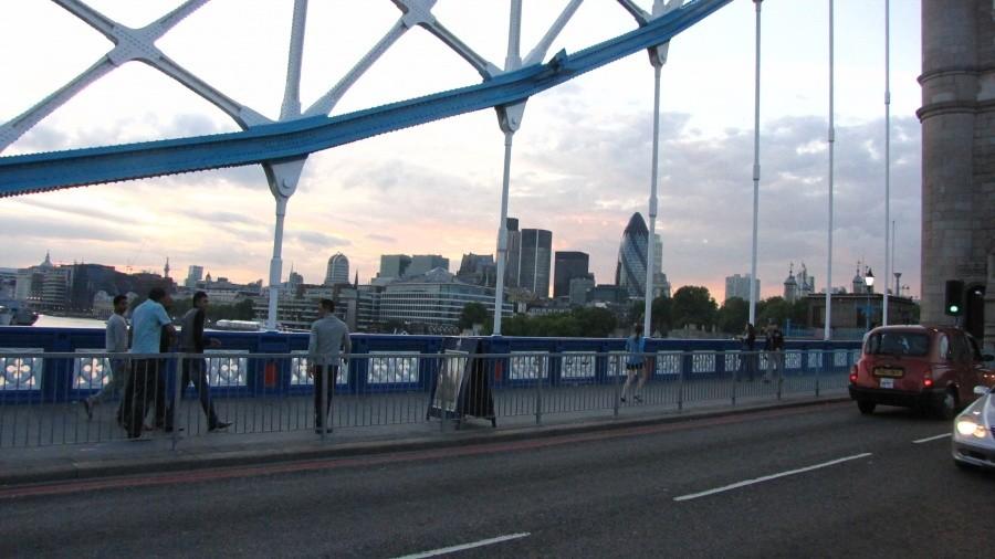 View from Tower Bridge, London