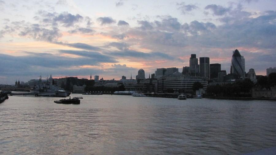 View from Tower Bridge