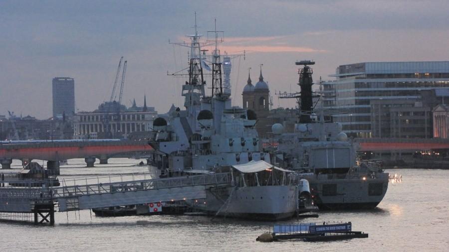 View from Tower Bridge, London