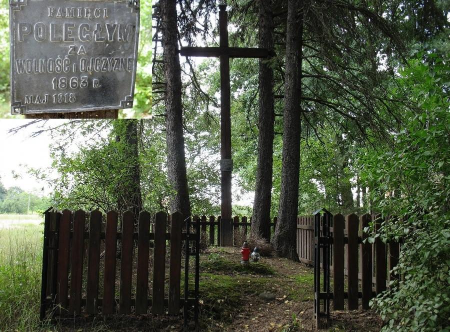 Henryków-Urocze - mogiła z 1863 r.