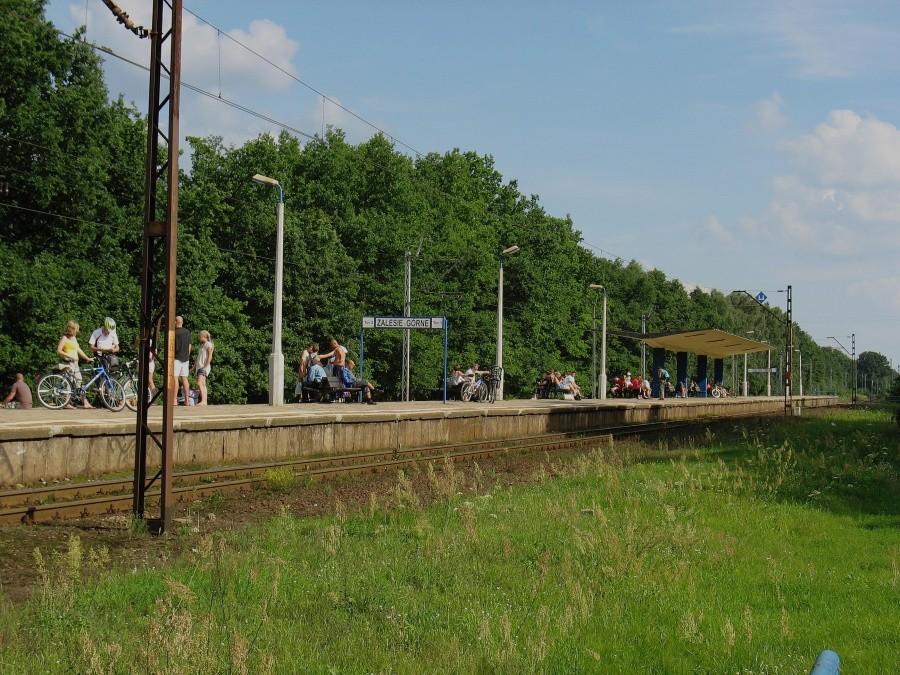 Przystanek kolejowy w Zalesiu Górnym