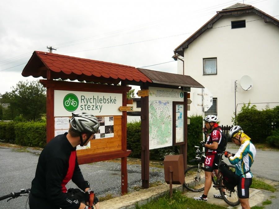 Rychlebskie Ścieżki - start na parkingu