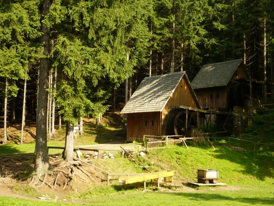 Młyny wodne pod Zlotymi Horami
