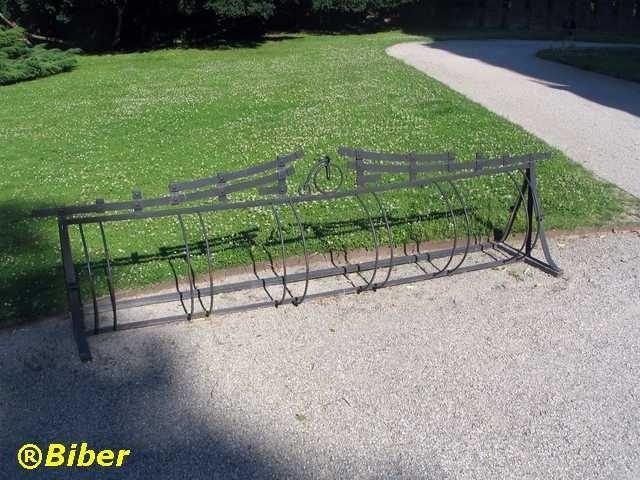 Stojak dla rowerów, Hradec nad Moravicí , Czechy