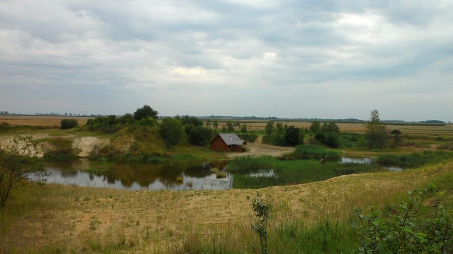 Kajerka - staw na terenie byłej żwirowni w Walcach