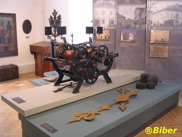 Muzeum w Mohelnicach, Czechy - werk ratuszowego zegara