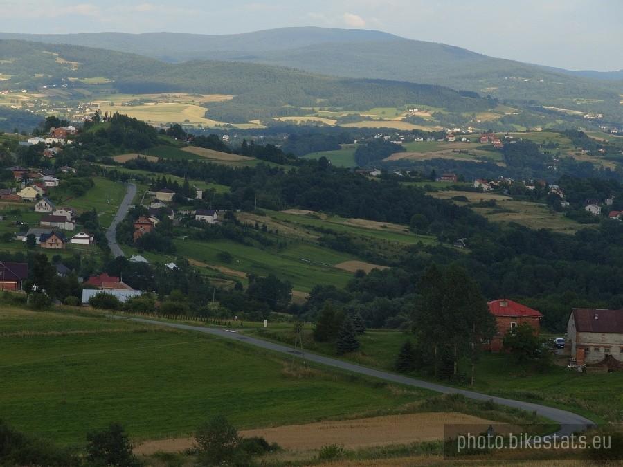 Rzut oka na zjazd i kolejny podjazd