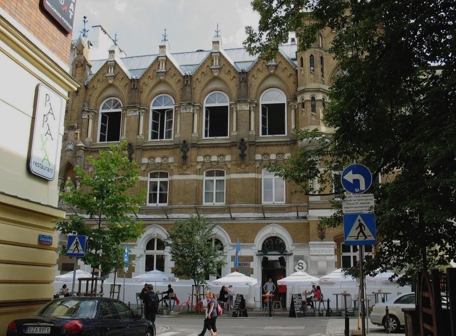 Ulica Foksal - Kamienica Warszawskiego Towarzystwa Wioślarskiego