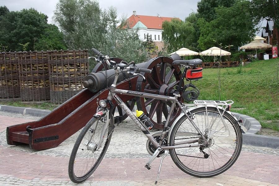 W tla zamek piastowski
