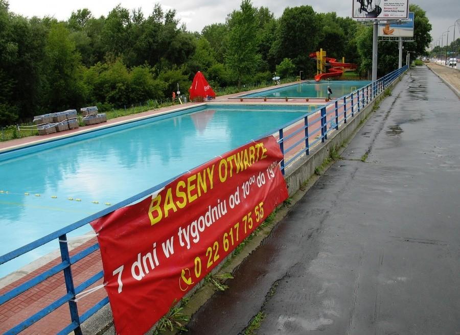 Baseny przy Wale Miedzeszyńskim