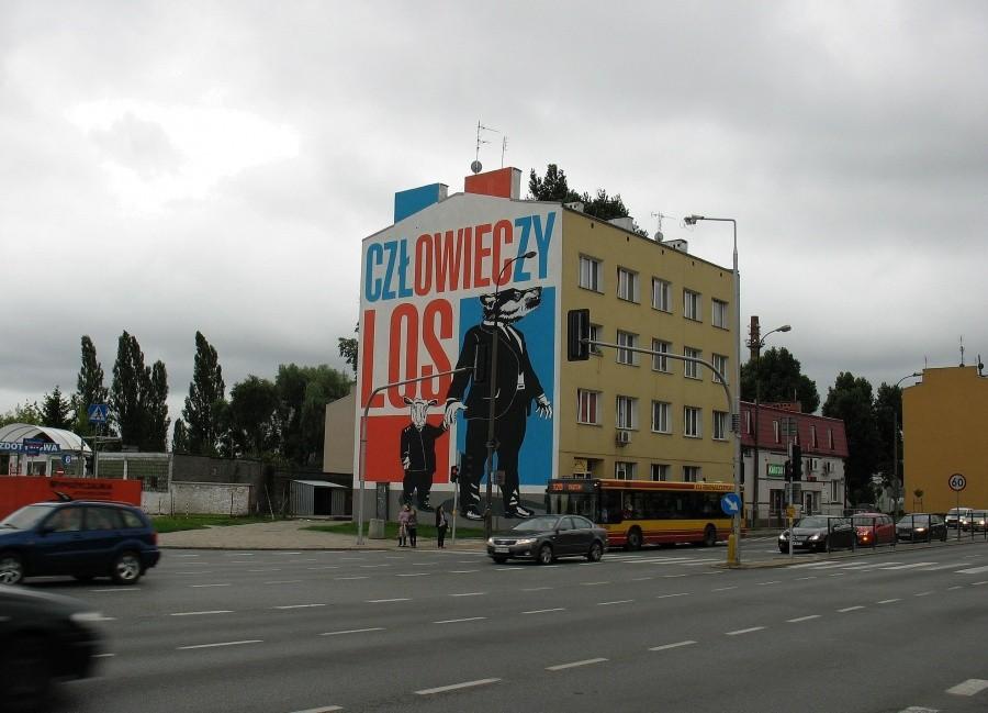 Mural na Radzymińskiej