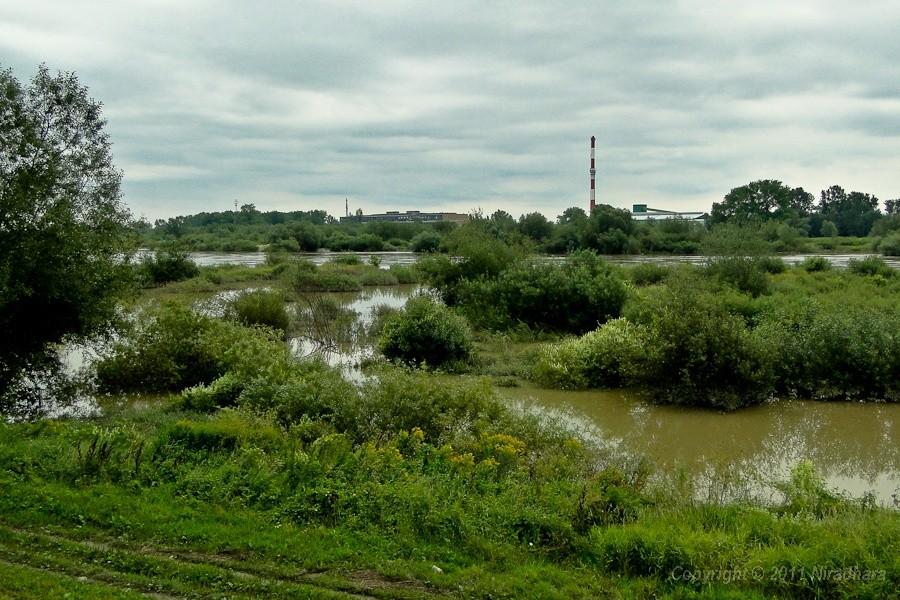Wisła podchodzi pod wały
