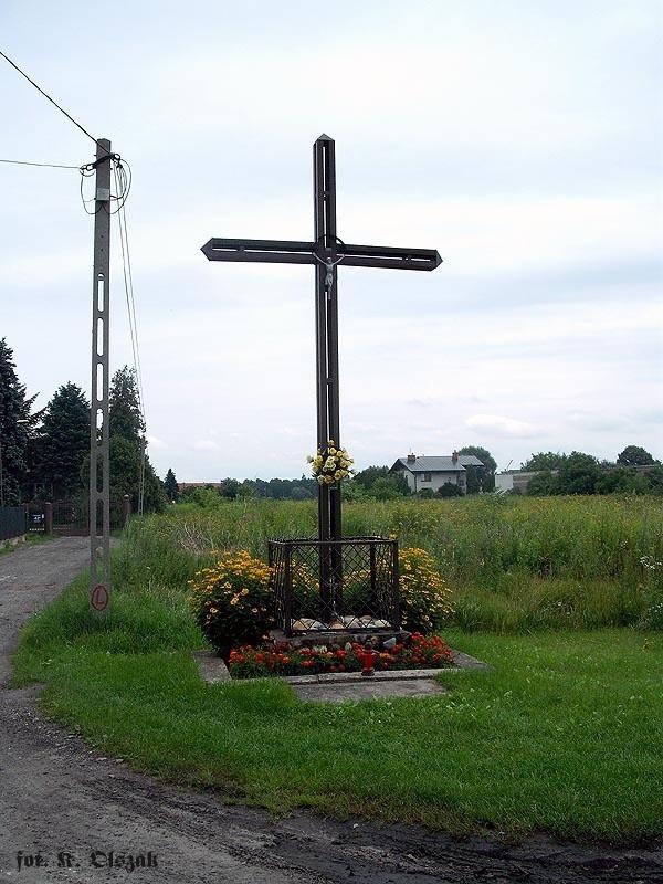 Przdrożny krzyż w Kuligowie