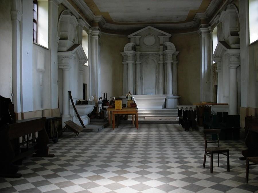Lipków - wnętrze kościoła