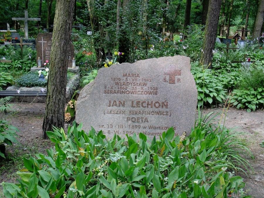 Laski - grób Jana Lechonia