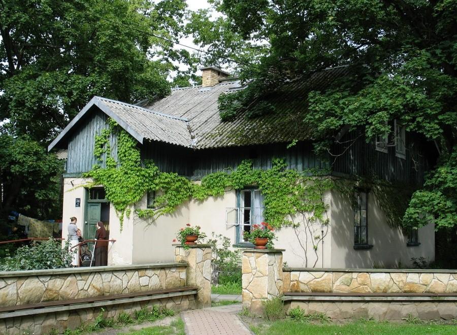 Laski - stara zabudowa Zakładu dla Niewidomych