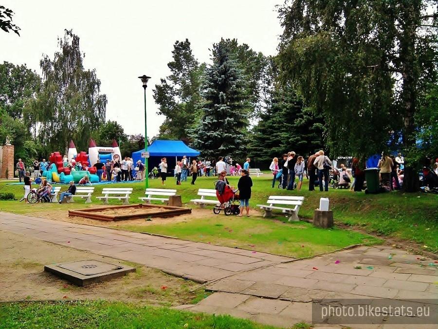 Park Kopernika w Tczewie.