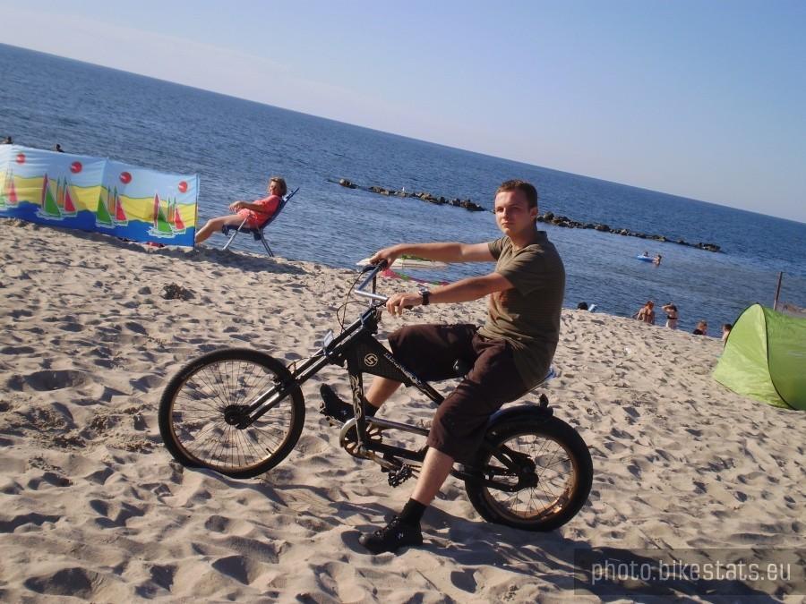 Lans na plaży