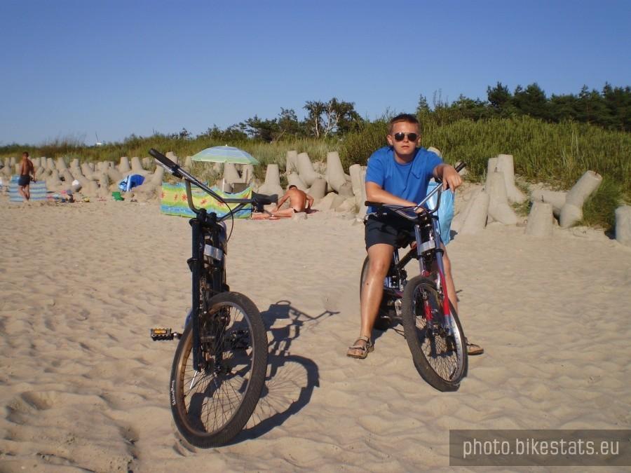 Lans na plaży