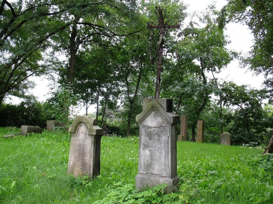 Kępa Zawadowska - cmentarz mennonicki