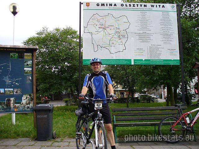 Olsztyn, w drodze na 65 Częstochowską Masę Rowerową