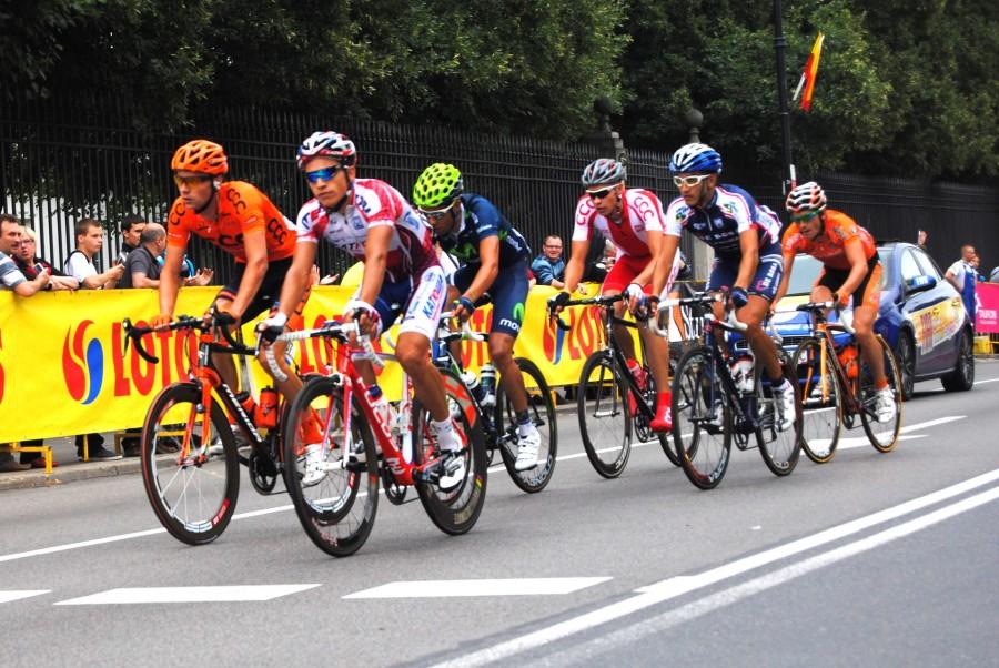 Ucieczka: Adrian Kurek (Reprezentacja Polski), Bartłomiej Matysiak (CCC Polsat Polkowice), Carlos Oyarzun (Movistar), Pierre Cazaux (Euskaltel), Aleksander Rodrigues Argueles (Katusha) oraz Fabio Piscopiello (De Rosa).