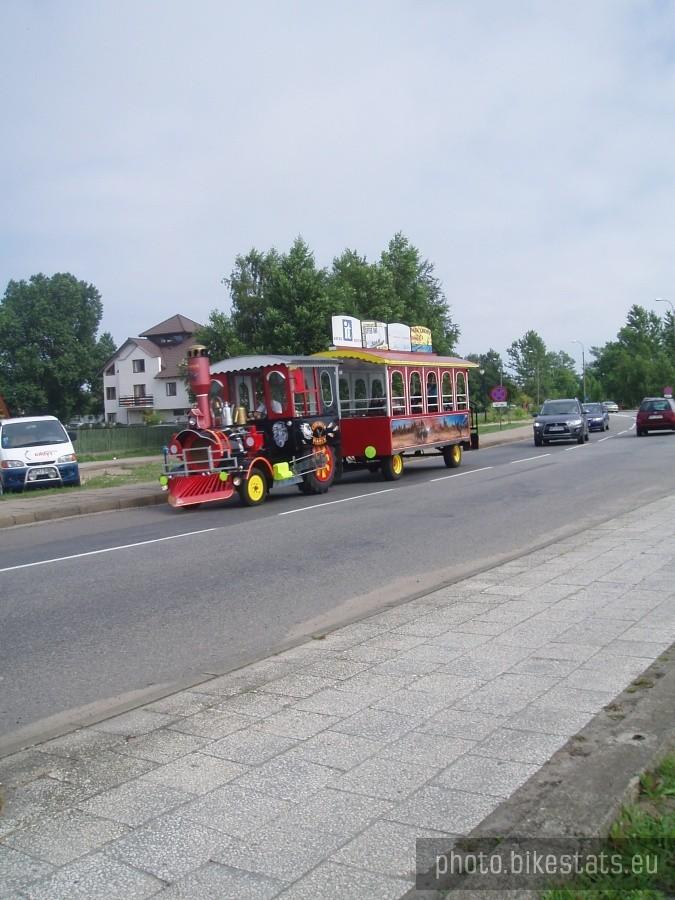 Traktor poszywa sie pod Ciuchcię