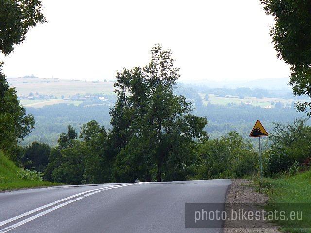 Jaworznik, zaraz nastąpi ostry zjazd