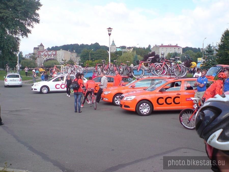Objazd ekip Tour de Pologne - Będzin 2011
