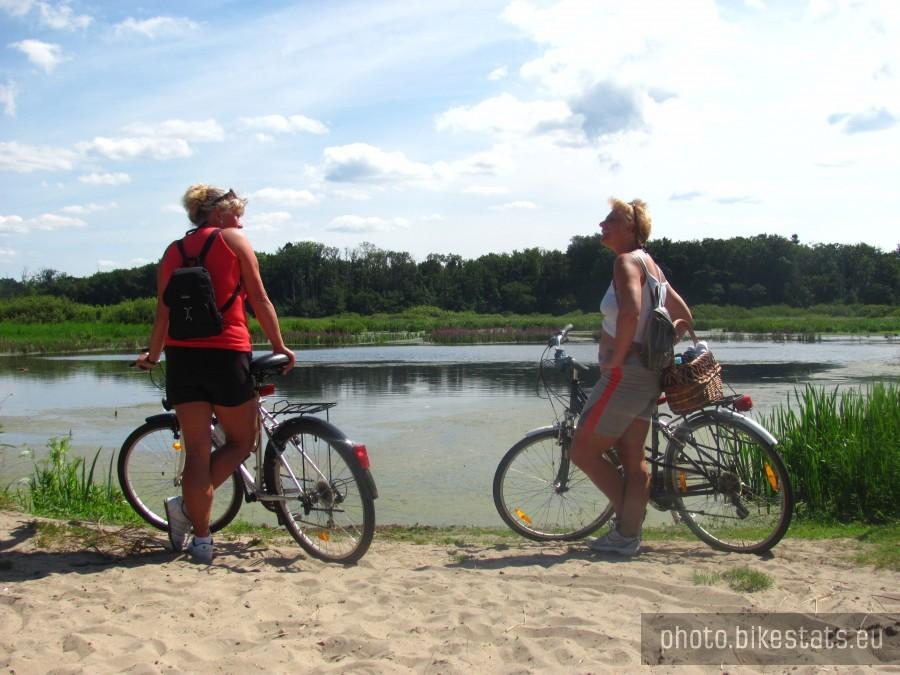 szlak rowerowy z Sianożęt do Kołobrzegu